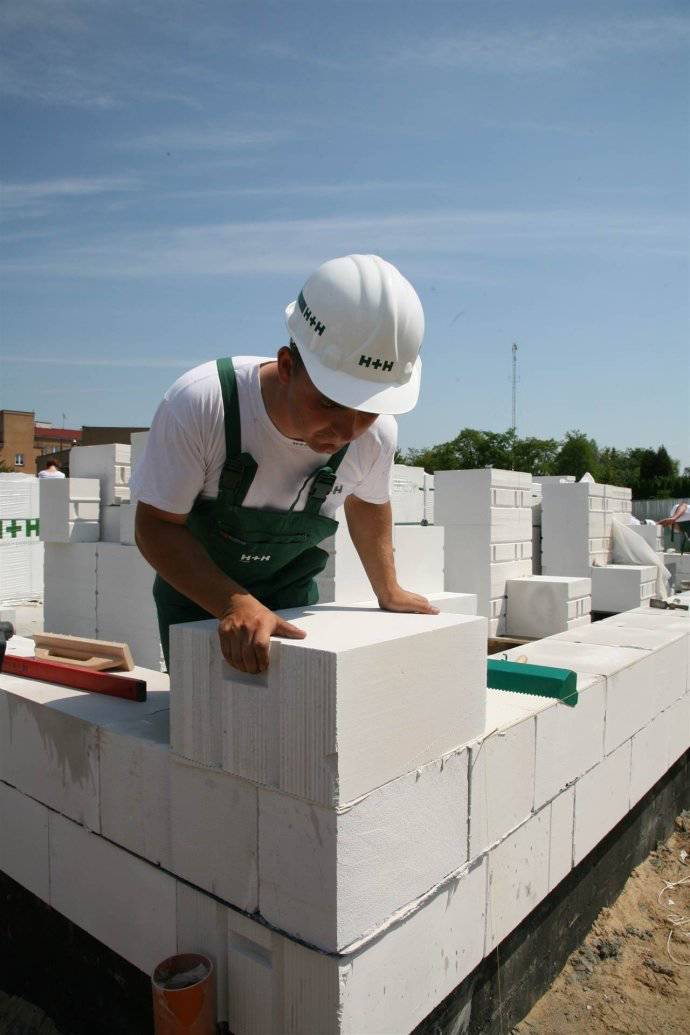 加气块墙体填充材料 被动房建筑中的无限前景